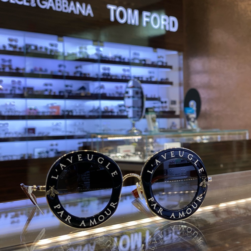 Gucci Sunglasses “l’aveugle par amour”